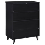 Brixton 2-door Entryway Shoe Storage Cabinets Black - 950422