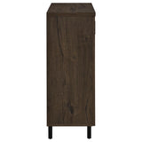 Brixton 2-door Entryway Shoe Storage Cabinets Smoked Oak - 950423