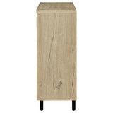 Brixton 2-door Entryway Shoe Storage Cabinets White Oak - 950424