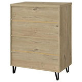Brixton 2-door Entryway Shoe Storage Cabinets White Oak - 950424