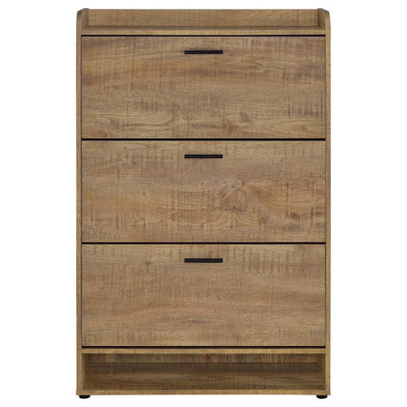 Denia 3-tier Engineered Wood Shoe Cabinet Mango - 950425