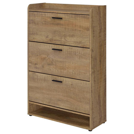 Denia 3-tier Engineered Wood Shoe Cabinet Mango - 950425