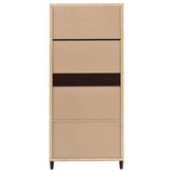 Wadeline 2-door Tall Accent Storage Cabinet Rustic Tobacco - 950724