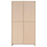 Alejo 2-door Engineered Wood Tall Cabinet Grey Driftwood - 950783