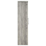Alejo 2-door Engineered Wood Tall Cabinet Grey Driftwood - 950783