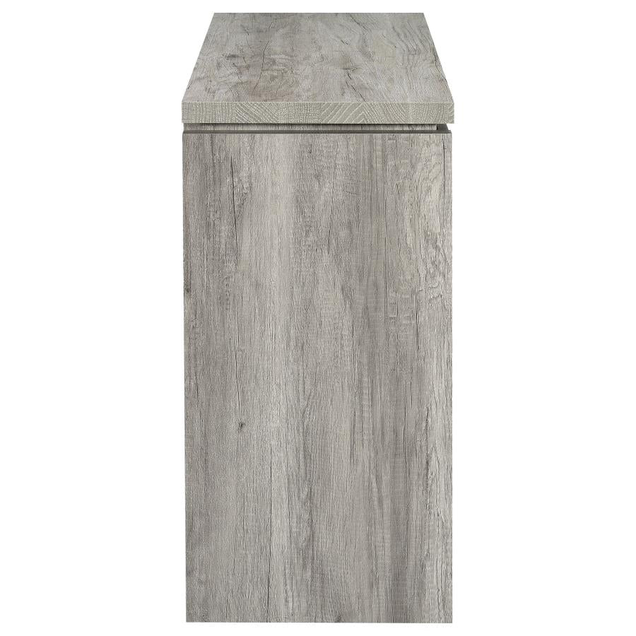 Enoch 2-door Engineered Wood Accent Cabinet Grey Driftwood - 950785