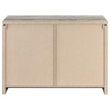 Enoch 2-door Engineered Wood Accent Cabinet Grey Driftwood - 950785
