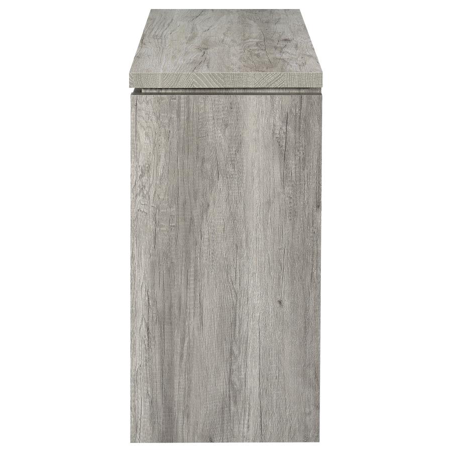 Enoch 2-door Engineered Wood Accent Cabinet Grey Driftwood - 950785