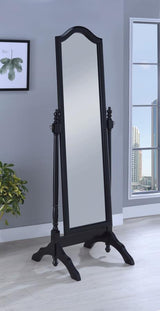 Cabot Wood Adjustable Full Length Cheval Mirror Black - 950801