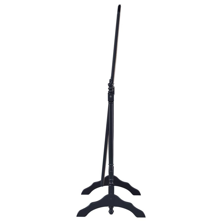 Cabot Wood Adjustable Full Length Cheval Mirror Black - 950801