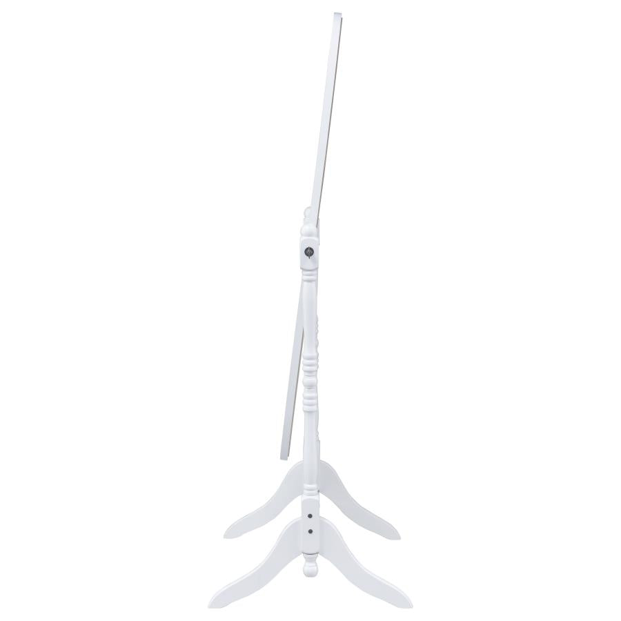 Foyet Wood Adjustable Full Length Cheval Mirror White - 950802