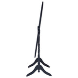 Foyet Wood Adjustable Full Length Cheval Mirror Black - 950803
