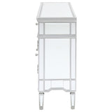 Duchess 5-drawer Mirrored Storage Accent Cabinet Silver - 950849