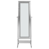 Moore Cheval Mirror with Jewelry Storage Silver - 951017