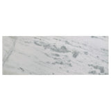Keaton 3-door Marble Top Herringbone Accent Cabinet Natural - 951138