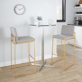 Fuji - Contemporary Design High Back Barstool