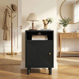 Nightstand With Charging Station & Storage