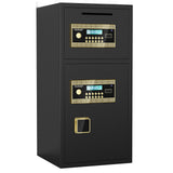 Large Double Door Coin Operated Safe, Digital Security Safe With Fireproof And Waterproof Bag