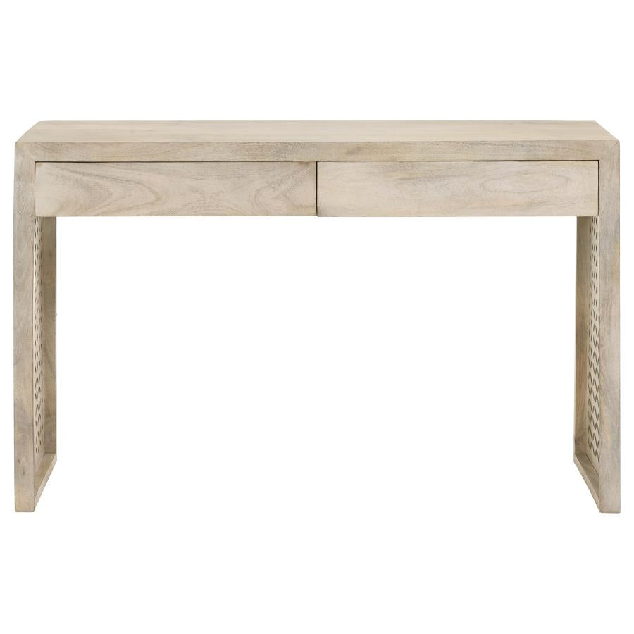 Rickman 2-drawer Wood Entryway Console Table White Washed - 959543