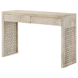 Rickman 2-drawer Wood Entryway Console Table White Washed - 959543