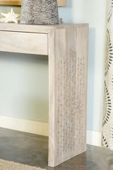 Rickman 2-drawer Wood Entryway Console Table White Washed - 959543