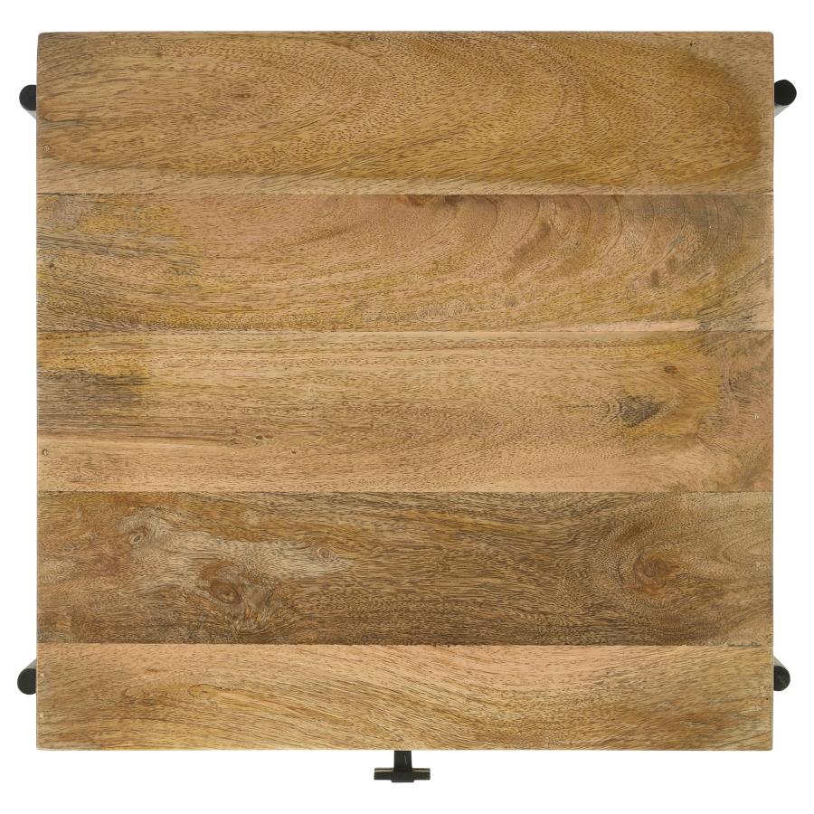 Declan 1-drawer Wood Accent Side Table Natural Mango - 959556