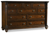 Leesburg Queen Bed, Dresser, & Mirror - 5381-90650+5381-90008+5381-90002