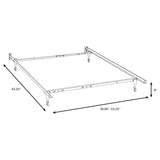 Kerns Twin or Full Bed Frame Black - 9601TF