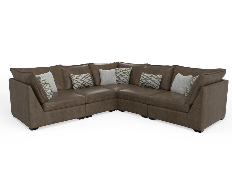 Z Spieth Antler Sectional - 8861NA+8861