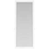 Windrose 28 x 67 Inch Tempered LED Standing Mirror White - 960963