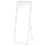 Windrose 28 x 67 Inch Tempered LED Standing Mirror White - 960963