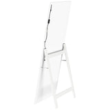 Windrose 28 x 67 Inch Tempered LED Standing Mirror White - 960963