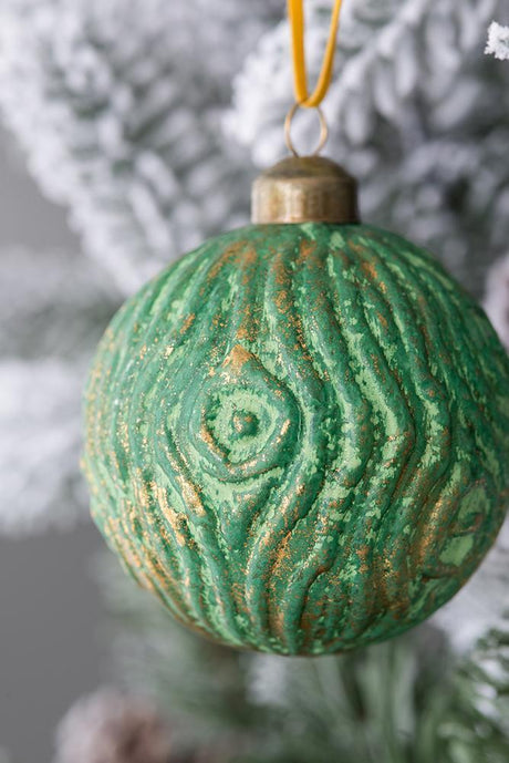 Christmas Ball Glass Decorative Hanging Ball Christmas Tree Ornaments For Holiday Party Decorations