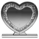 Euston Heart Shaped Vanity Mirror Silver - 961528