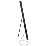Canton 32 x 71 Inch LED Standing Mirror with Speakers Black - 961577