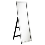 Soline 22 x 61 Inch Framed Standing Floor Mirror Silver - 961633