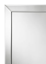 Soline 22 x 61 Inch Framed Standing Floor Mirror Silver - 961633
