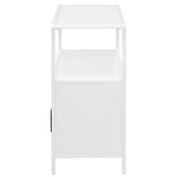 Amherst 2-door Radio Weave Cane Metal Accent Cabinet White - 961642