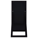 Cadence Tempered Glass Full Length Standing Mirror Black Oak - 961653