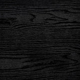 Cadence Tempered Glass Full Length Standing Mirror Black Oak - 961653