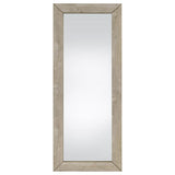 Cadence Tempered Glass Full Length Mirror Grey Washed Oak - 961655