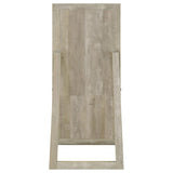 Cadence Tempered Glass Full Length Mirror Grey Washed Oak - 961655