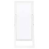 Cadence Tempered Glass Full Length Mirror White High Gloss - 961656