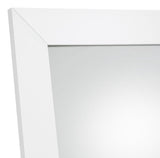 Cadence Tempered Glass Full Length Mirror White High Gloss - 961656