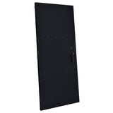 Zayan 32 x 71 Inch Floor Mirror LED Lighting Black Gloss - 969557