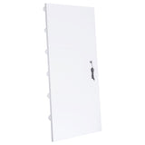 Zayan 32 x 71 Inch Floor Mirror LED Lighting White Gloss - 969558