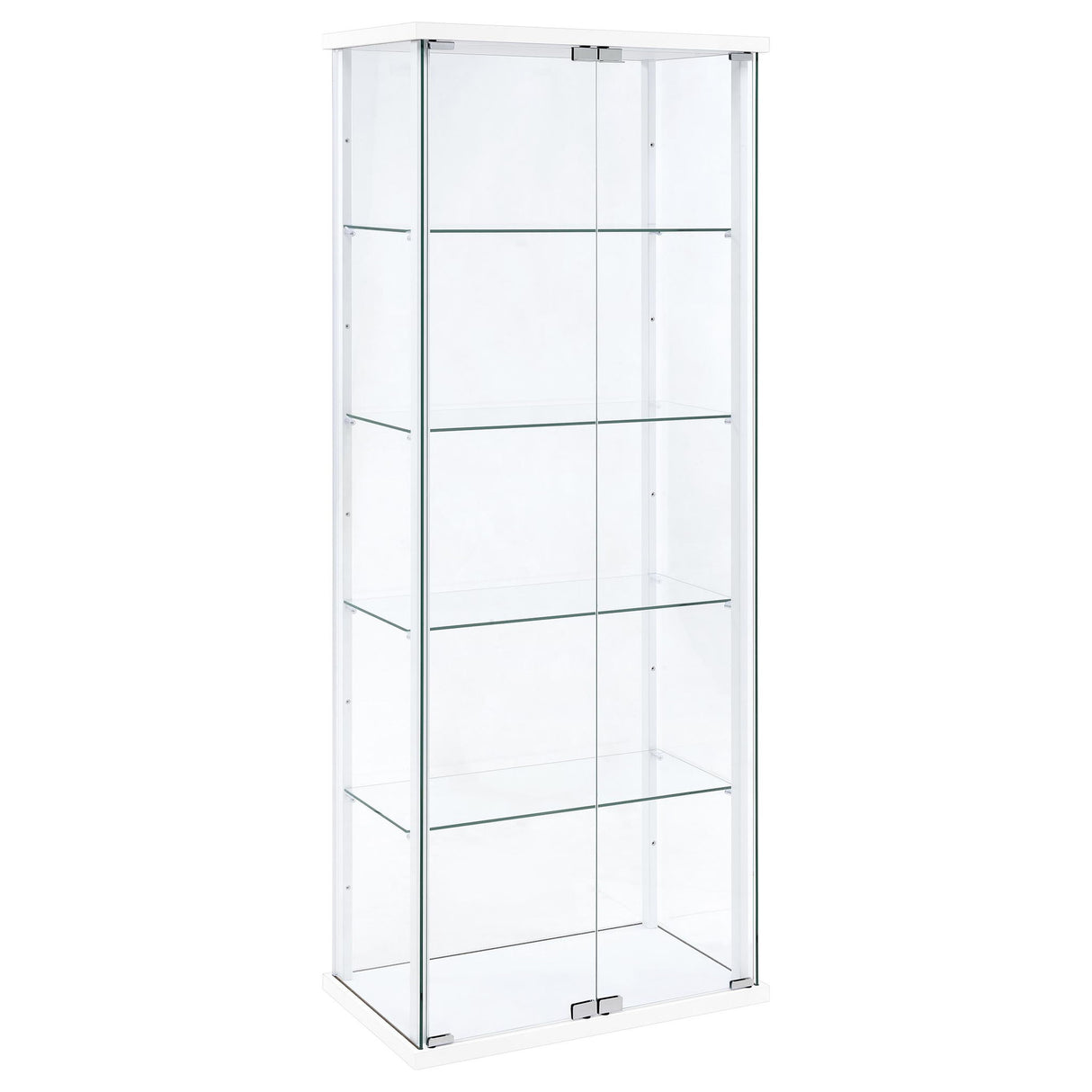 Hyacinth - 4 Shelf Curio Cabinet