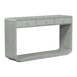 Console Table With 3 Drawers And Display Shelf