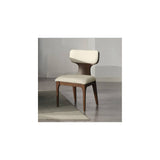 Koen - Side Chair (Set of 2) - Beige / Brown Oak