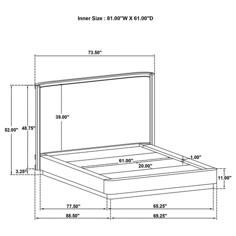 Kimpton - Bedroom Set With Upholstered Headboard